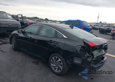 2017 Honda Civic Ex z USA, uszkodzony, nr VIN 19XFC2F78HE037995